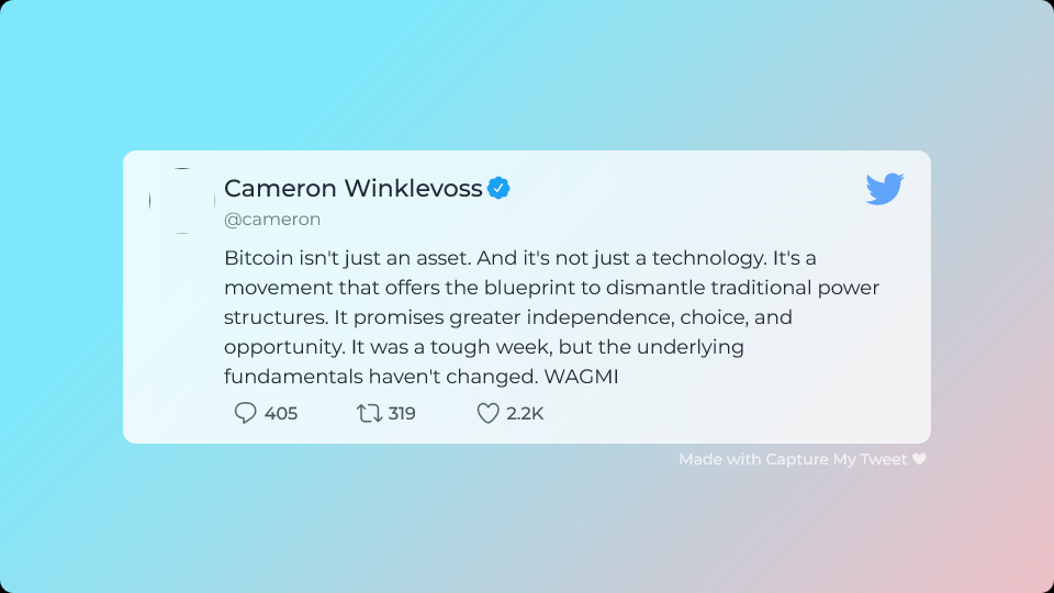 Cameron Winklevoss